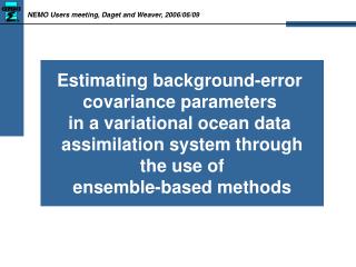 Estimating background-error covariance parameters in a variational ocean data