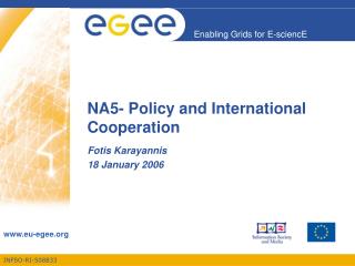 NA5- Policy and International Cooperation