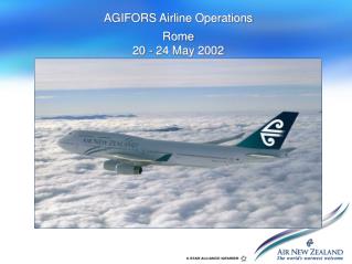 AGIFORS Airline Operations