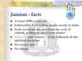 Jainism - facts