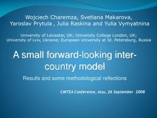 CMTEA Conference, Iasu , 26 September 200 8