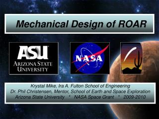 Mechanical Design of ROAR
