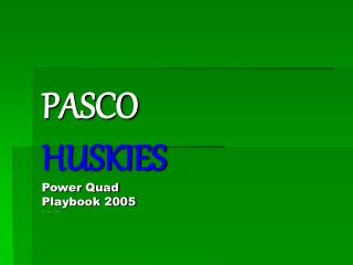 PASCO HUSKIES