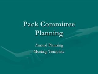 Pack Committee Planning