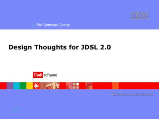 Design Thoughts for JDSL 2.0