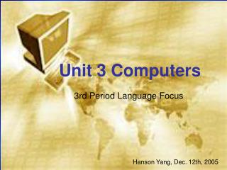 Unit 3 Computers