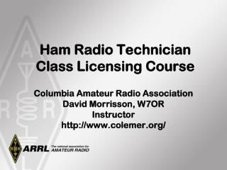 Ham Radio Technician Class Licensing Course