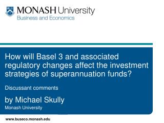 Banks and superannuation