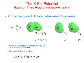 The X-Pol Potential Based on Three Hierarchical Approximations