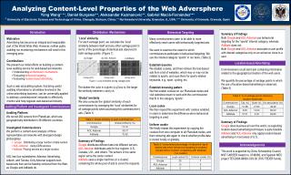 Analyzing Content-Level Properties of the Web Adversphere