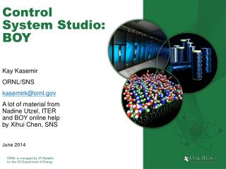 Control System Studio: BOY