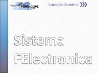 Sistema FElectronica