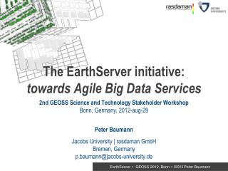 The EarthServer initiative: towards Agile Big Data Services