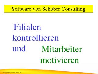 Software von Schober Consulting