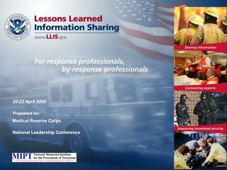 What Is Lessons Learned Information Sharing ?