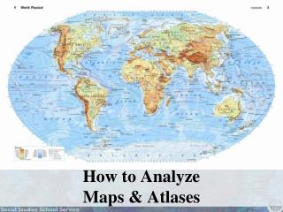 How to Analyze Maps &amp; Atlases