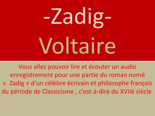 - Zadig - Voltaire