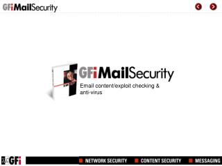 Email content/exploit checking &amp; anti-virus