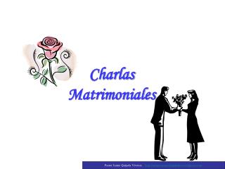 Charlas Matrimoniales