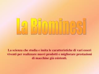 La Biominesi