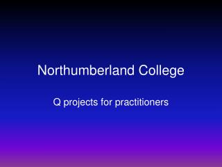 Northumberland College