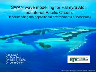 SWAN wave modelling for Palmyra Atoll, equatorial Pacific Ocean: