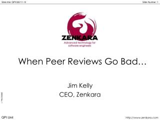 When Peer Reviews Go Bad…