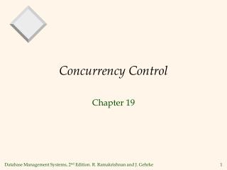 Concurrency Control