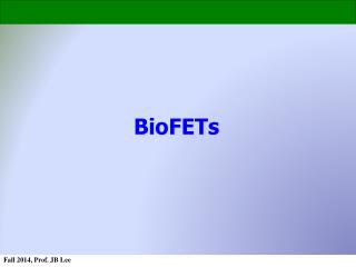 BioFETs