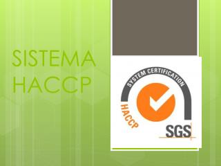 SISTEMA HACCP