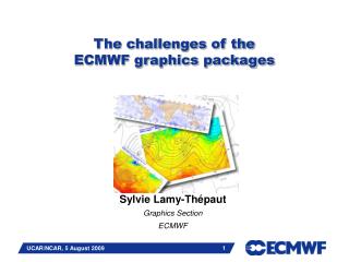 The challenges of the ECMWF graphics packages