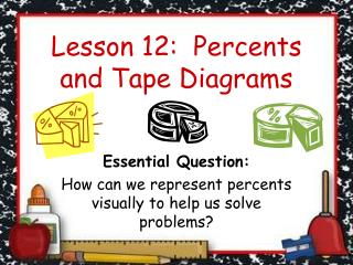 Lesson 12: Percents and Tape Diagrams