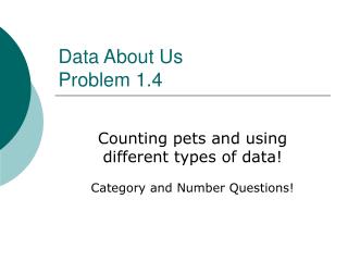 Data About Us Problem 1.4