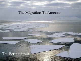 The Migration To America