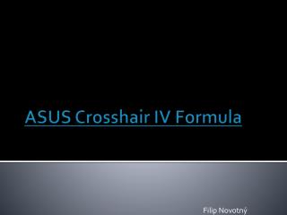 ASUS Crosshair IV Formula