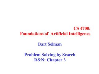 artificial intelligence in problem solving psychology