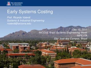 Early Systems Costing