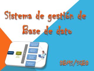 Sistema de gestión de Base de dato
