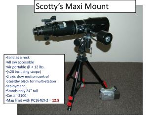 Scotty’s Maxi Mount