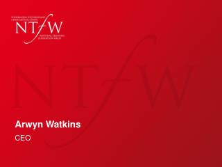 Arwyn Watkins CEO