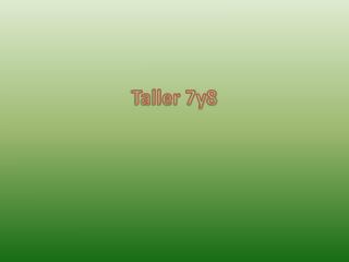Taller 7y8