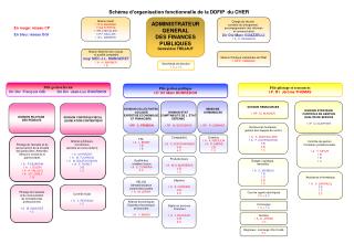 Schéma d’organisation fonctionnelle de la DDFIP du CHER