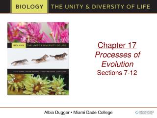 Chapter 17 Processes of Evolution Sections 7-12