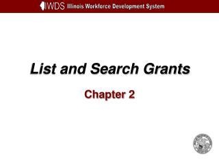 List and Search Grants
