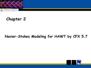 Navier-Stokes Modeling for HAWT by CFX 5.7