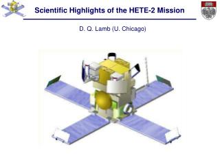 Scientific Highlights of the HETE-2 Mission