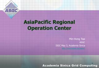 AsiaPacific Regional Operation Center