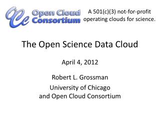 The Open Science Data Cloud