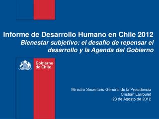 Informe de Desarrollo Humano en Chile 2012