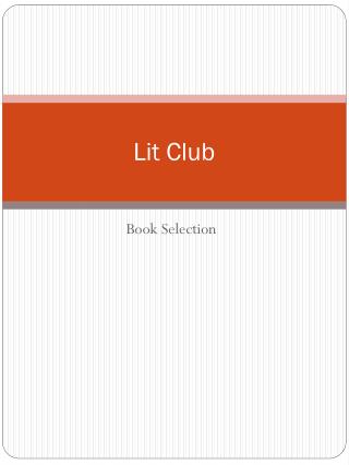 Lit Club